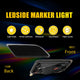 LED Side Marker Light for Mercedes C-Class C300/C350/C63 AMG 2012-2014, Amber, Front