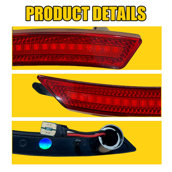 LED Side Marker Light for MINI Cooper R55/R56/R57/R58/R59/R60/R61 2007-2016, Rear