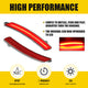 LED Side Marker Light for MINI Cooper R55/R56/R57/R58/R59/R60/R61 2007-2016, Rear