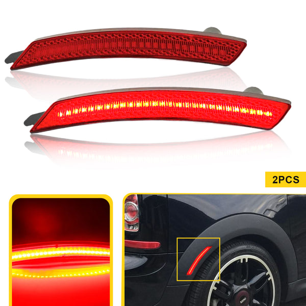 LED Side Marker Light for MINI Cooper R55/R56/R57/R58/R59/R60/R61 2007-2016, Rear