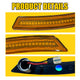 LED Side Marker Light for MINI Cooper R55/R56/R57/R58/R59/R60/R61, Amber, Front