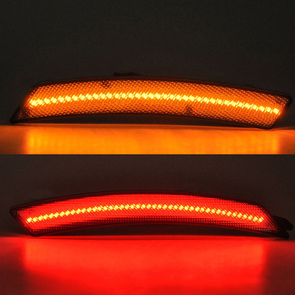 LED Side Marker Light for MINI Cooper R55/R56/R57/R58/R59/R60/R61, Amber/Red