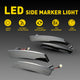 LED Side Marker Light for MINI Cooper R55/R56/R57/R58/R59/R60/R61, Amber/Red