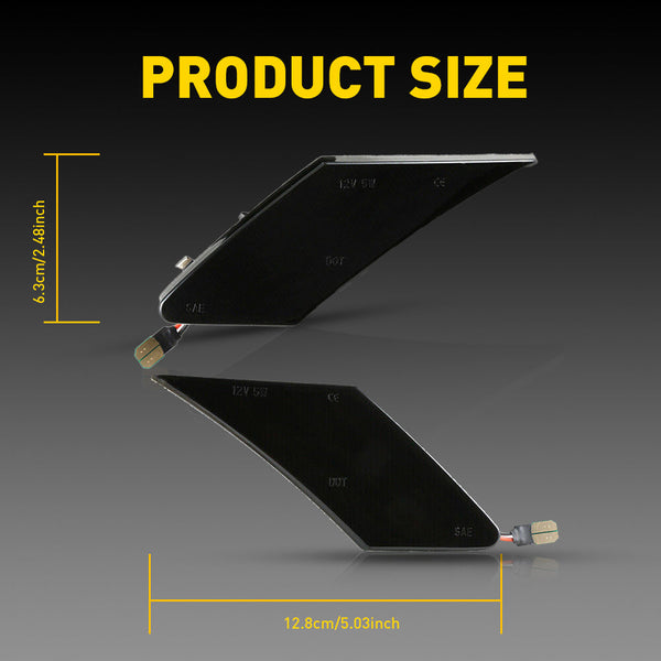 LED Side Marker Light for Subaru BRZ 2013-2020, White, Rear