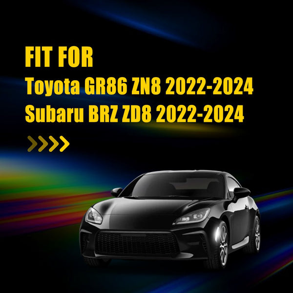 LED Side Marker Light for Toyota GR86/Subaru BRZ 2022-2024, Clear Lens, White