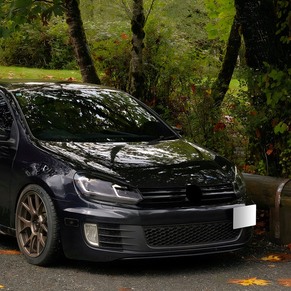 LED Side Marker Light for Volkswagen MK6 GTI 2010-2014, Smoked Lens, Pair, Turn Signal