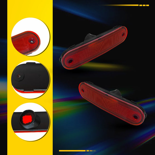 LED Side Marker Light Front Amber for Mazda MX-5 Miata 1990-2005