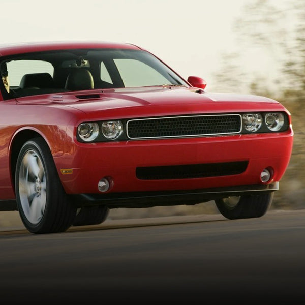 LED Side Marker Light Front Bumper/Fender for Dodge Challenger 2008-2014, Amber Cover