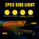 LED Side Marker Light Front for Chrysler Crossfire 2004-2008, Amber