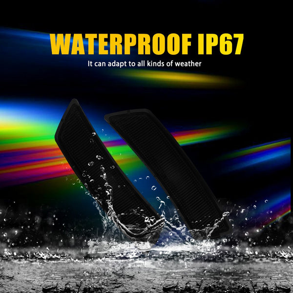 LED Side Marker Light Front Smoked Housing for VW Tiguan 2018-2023 & Beetle 2012-2019