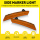 LED Side Marker Light Front Wheel Fender for MINI Cooper R55 R56 R57 R58 R59 R60