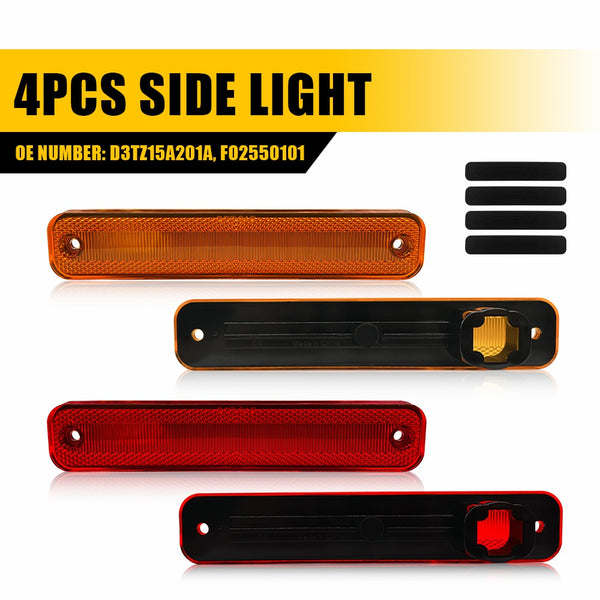 LED Side Marker Light Housing for Ford Bronco/F-Series/E-Series