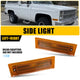 LED Side Marker Light Housing Front for Chevrolet GMC K5 Suburban 1981-1991