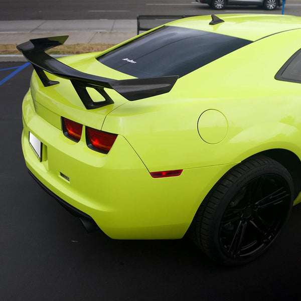 LED Side Marker Light Rear Bumper for Chevrolet Camaro 2010-2015, Red Reflector