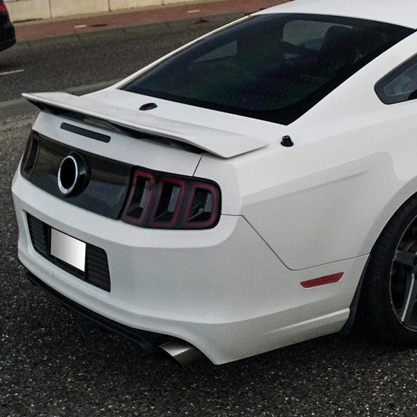 LED Side Marker Light Rear Bumper Kit for Ford Mustang 2010-2014, OE-Style, Red Lens