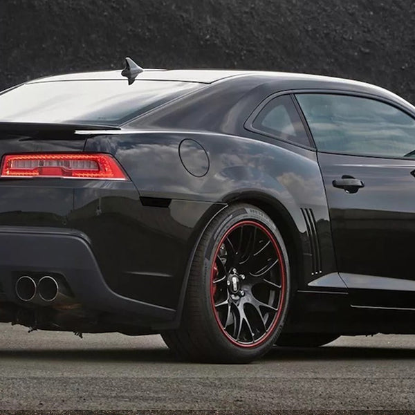 LED Side Marker Light Rear for Chevrolet Camaro 2010-2015, Smoked Lens, Rear Only