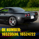 LED Side Marker Light Rear for Chevrolet Corvette C5 1997-2004, With T10 Bulbs