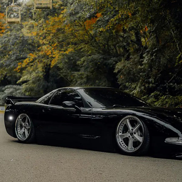 LED Side Marker Light Rear for Chevrolet Corvette C5 1997-2004, With T10 Bulbs