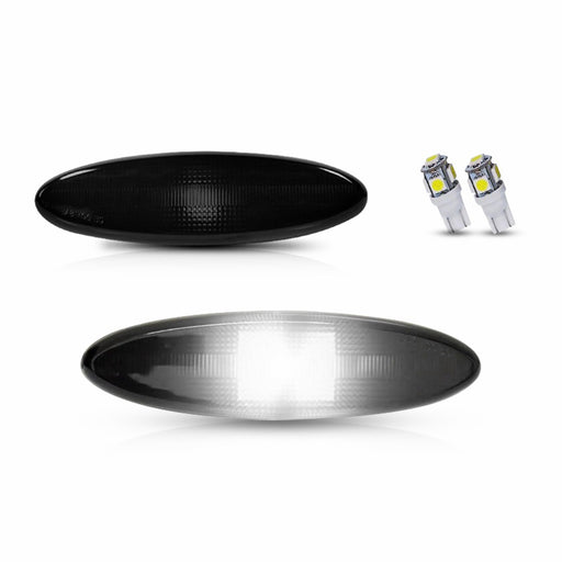 LED Side Marker Light Rear for Chevrolet Corvette C5 1997-2004, With T10 Bulbs
