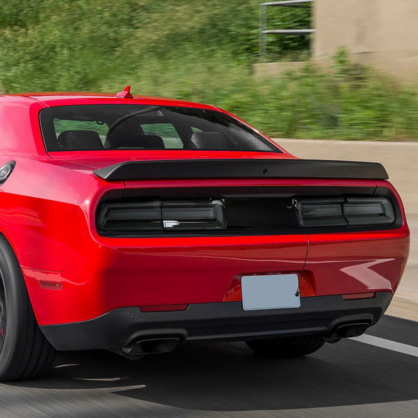 LED Side Marker Light Rear for Dodge Challenger/Charger 2008-2014, Red Lens