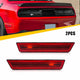 LED Side Marker Light Rear for Dodge Challenger/Charger 2008-2014, Red Lens
