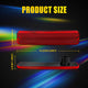 LED Side Marker Light Rear for Jeep CJ5/CJ6/CJ7/CJ8/Wagoneer J10/J20, Red