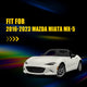 LED Side Marker Light Rear for Mazda MX-5 Miata 2016-2023, Red, Pair
