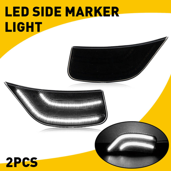 LED Side Marker Light Replacement for 2021-2023 Yukon XL/Denali/Tahoe/Suburban/Escalade/Escalade ESV Driver Passenger Side