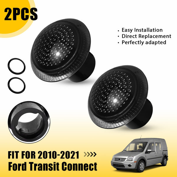 LED Side Marker Light Smoked Repeater Housing for Ford Transit Connect 2010-2021