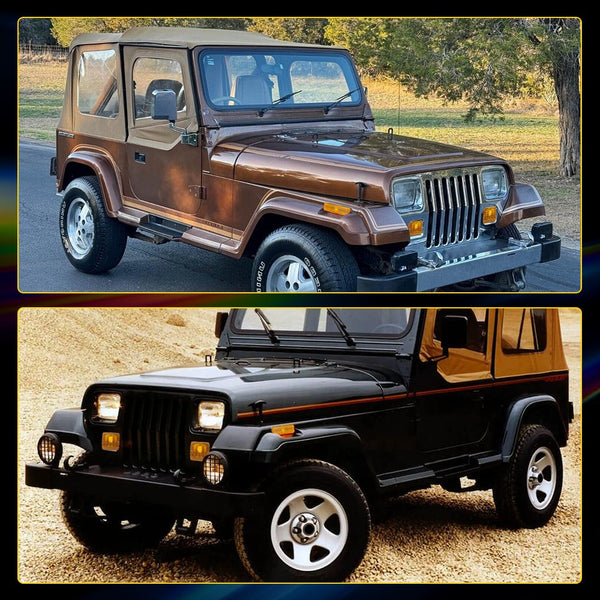 LED Side Marker Light/Turn Signal Housing for Jeep Wrangler YJ 1987-1995, Front