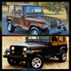 LED Side Marker Light/Turn Signal Housing for Jeep Wrangler YJ 1987-1995, Front