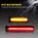 LED Side Marker Lights for 1998-2002 Pontiac Firebird Smoke Shell Front Amber Rear Red