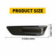 LED Side Marker Lights for 2002-2007 Skyline V35 Coupe /2003-2007 G35 2D Coupe, Front Bumper Smoke Lens