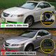 LED Side Marker Lights for 2004-2008 Acura TL (Not Fit Type-S Models), Front and Rear Bumper