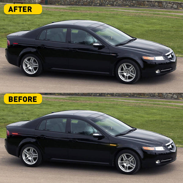 LED Side Marker Lights for 2004-2008 Acura TL (Not Fit Type-S Models), Front and Rear Bumper