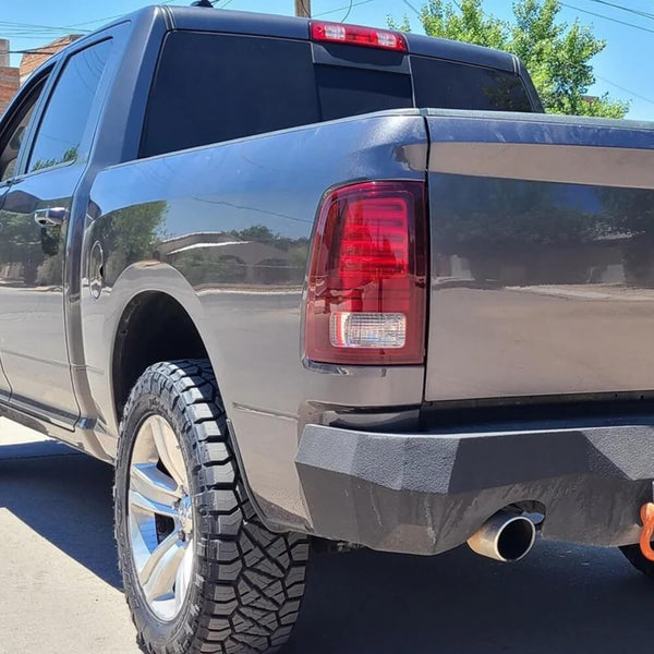 LED Tail Light Assemblies Compatible With 2009-2018 Dodge Ram 1500 2500 3500 Rear Factory Tail Light Without Chrome