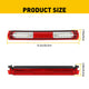 LED Third Brake Light Compatible with 97-03 Ford F-150, 97-99 F-250, 00-05 Excursion, Smoked Shell Lens