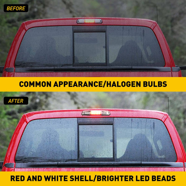 LED Third Brake Light Red Shell For Ford Ranger, Explorer, F-Series SD Models, Mazda B-Series