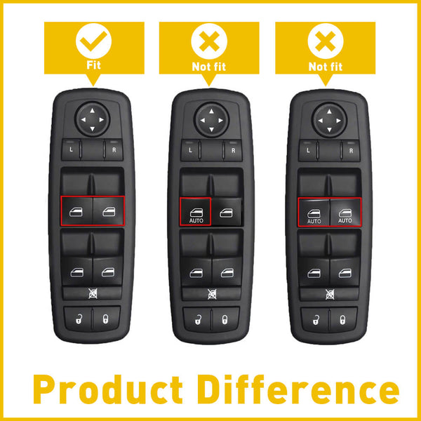 Master Power Window Control Switch for Chrysler 200, Dodge Dart, Jeep Cherokee 13+8pin