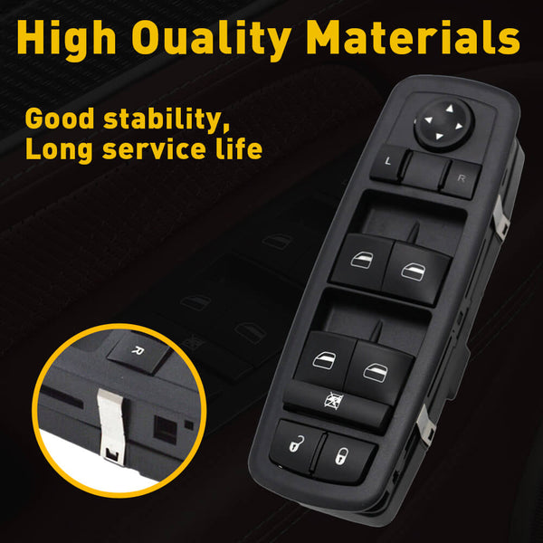 Master Power Window Control Switch for Chrysler 200, Dodge Dart, Jeep Cherokee 13+8pin