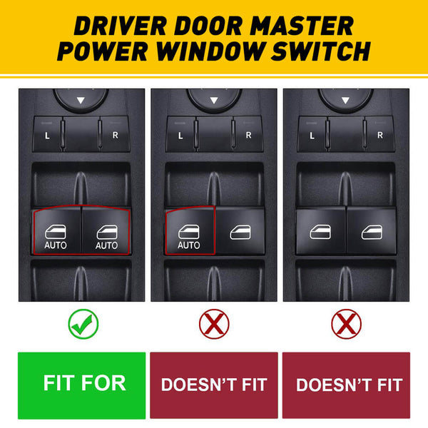 Master Power Window Door Switch For Chrysler Dodge Charger Ram 4-Door 11 PIN