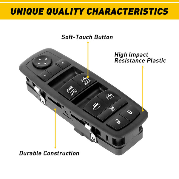 Master Power Window Door Switch For Chrysler Dodge Charger Ram 4-Door 11 PIN