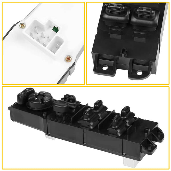 Master Power Window Switch, Car Window Switch Button For 1997-2001 Jeep Cherokee 12+8 Pin