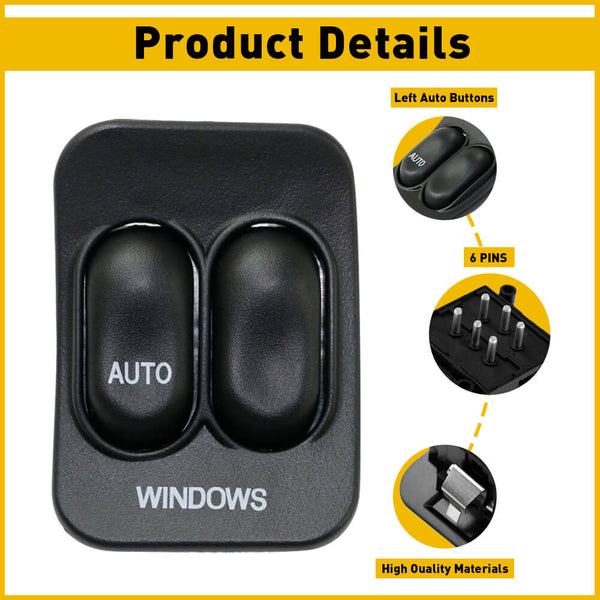 Master Power Window Switch For 1995-2007 Ford Ranger Models 6Pin