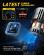 Newly Upgraded 3157 3156 LED Bulb Amber Turn Signal Light Bulbs, Build-in Load Resistor CANBUS Error Free Anti Hyper Flash