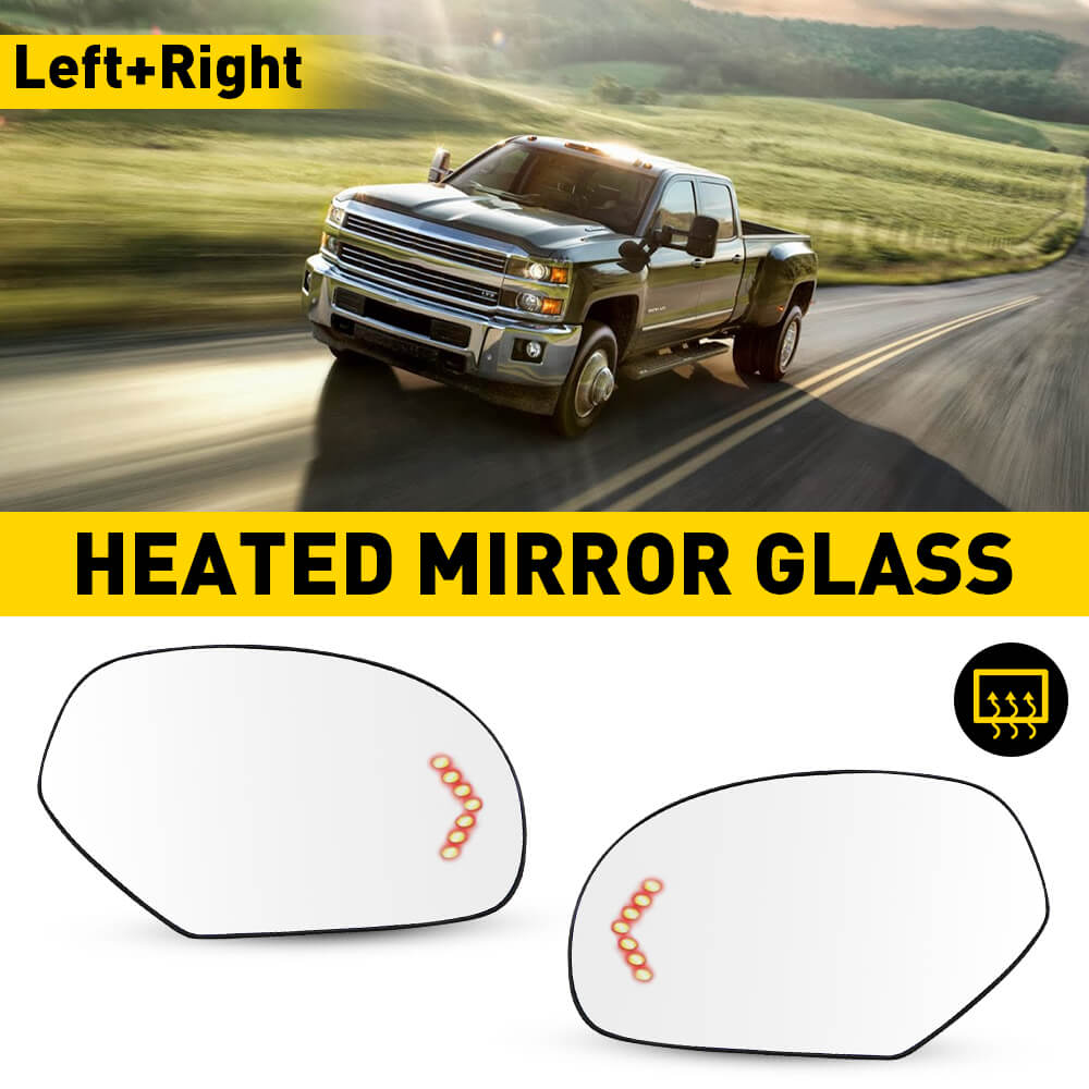Left Side Mirror for 2007-2013 Chevy Silverado Sierra 1500 25000HD Power Heated Left Side Mirror for 2007-2013 Chevy Silverado Sierra 1500 25000HD Power Heated