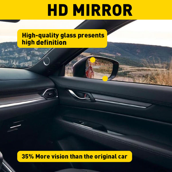 Power Heated Mirror Glass with Integrated Chevron-Style Turn Signal for 2007-2013 Cadillac, Chevrolet, GMC Models