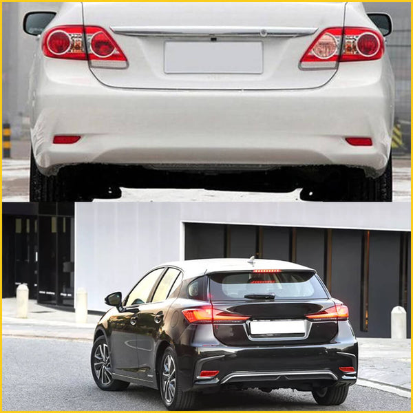 Rear Bumper Reflector Lamp Case For 2011-2013 Lexus CT 200h CT200h, 2011-2013 Toyota Corolla
