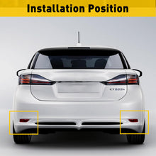Rear Bumper Reflector Tail Light Lens Cover for 2011-2013 Lexus CT