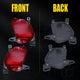 Rear Bumper Reflector Set For 2014-2019 Toyota Highlander Rear Left & Right